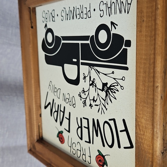 Rustic Flower Farm Wall Art - Picture 3 of 5